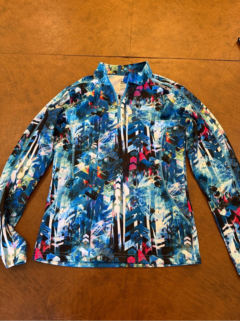 Karbon Ski Base Layer Blue - Kids Large